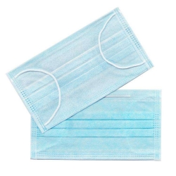 Disposable medical face mask